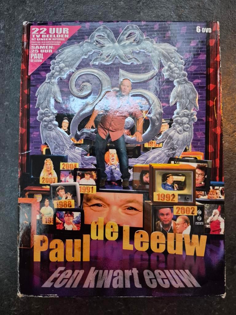 Paul de Leeuw - Een kwart eeuw (6 DVD Boxset), Gebruikt, Alle leeftijden, Boxset, Ophalen of Verzenden