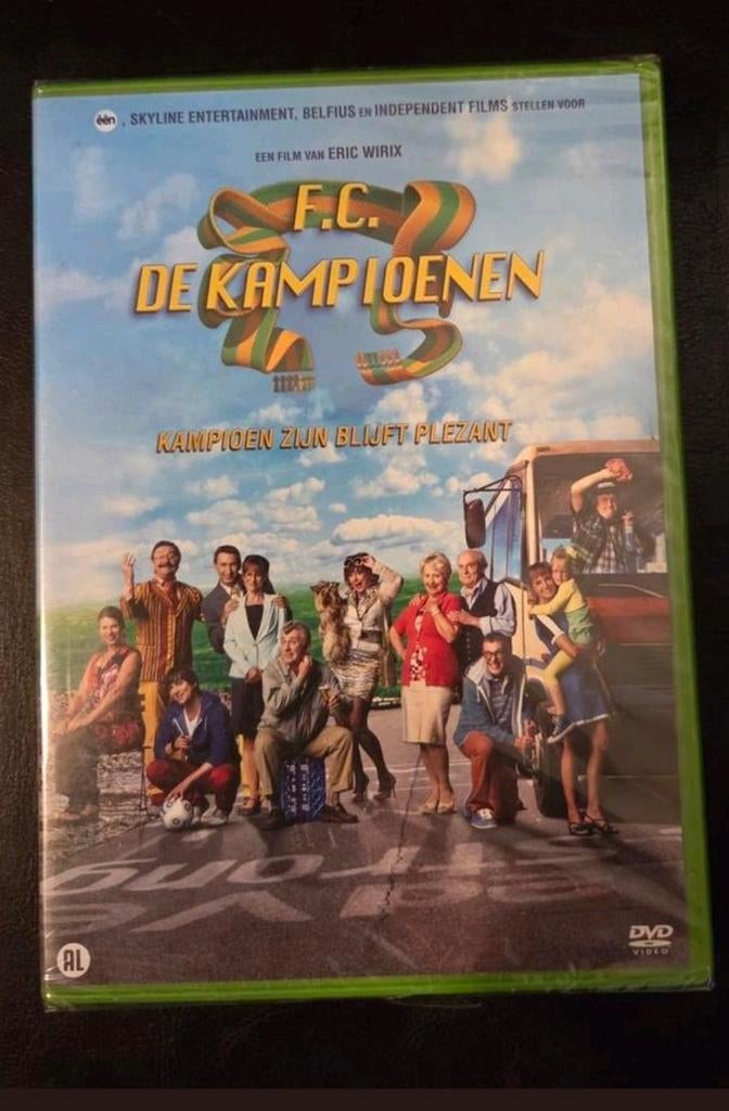 FC De Kampioenen: Kampioen zijn blijft plezant, Cd's en Dvd's, Dvd's | Tv en Series, Alle leeftijden, Ophalen of Verzenden, Nieuw in verpakking