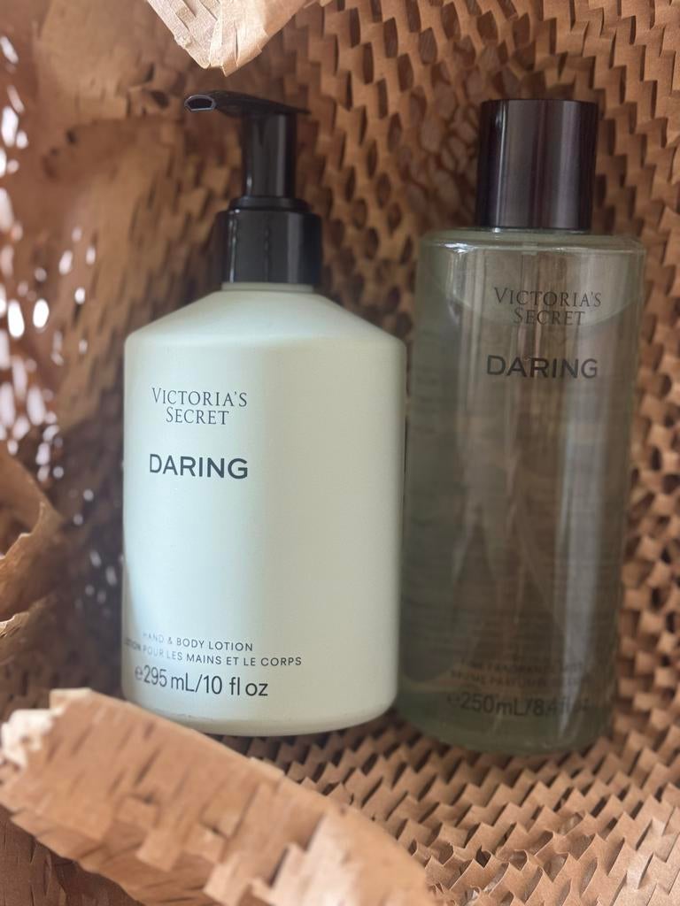 Victoria's Secret Daring Lotion & Body Mist Set, Ophalen of Verzenden, Nieuw