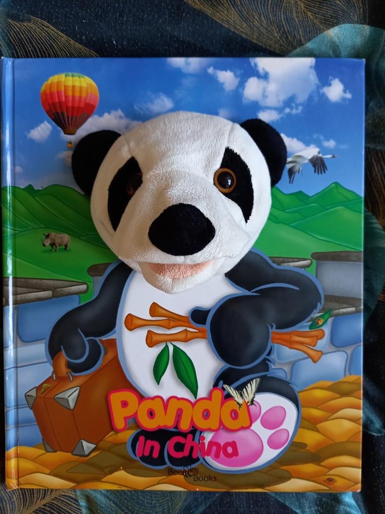 Leuk handpop boek : Panda in China, Ophalen of Verzenden, Gebruikt