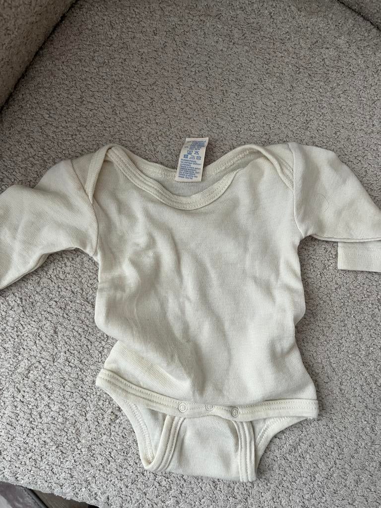 Engel Natur - romper lange mouw - maat 50/56, Ophalen of Verzenden, Zo goed als nieuw, Jongetje of Meisje, Nacht- of Onderkleding