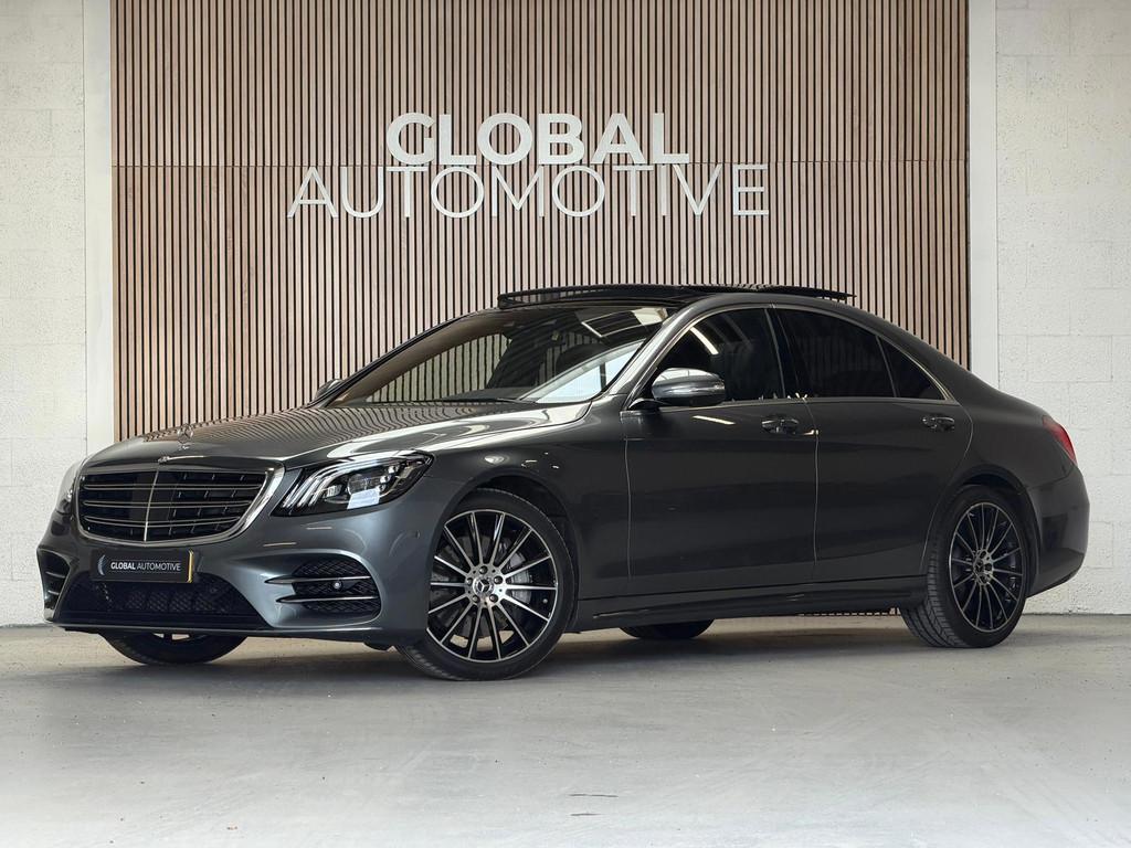 Mercedes-Benz S-klasse 560 4Matic AMG PAKKET - 8 CILINDER -, Auto's, Mercedes-Benz, Automaat, Gebruikt, Leder, Bedrijf