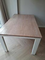 Xooon eettafel stalen frame eiken blad, Ophalen, 50 tot 100 cm, Zo goed als nieuw, 150 tot 200 cm