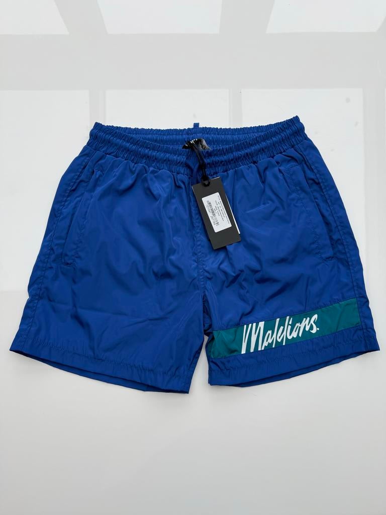 Malelions zwemshort blauw maat S, Ophalen of Verzenden, Maat 46 (S) of kleiner, Blauw, Zwemshort