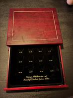 Koningin Wilhelmina Goud munt verzameldoos Weleer, Ophalen of Verzenden, Goud