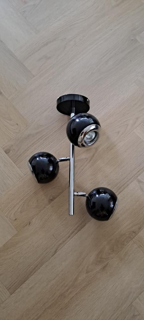Moderne plafondlamp met 3 verstelbare spots, Huis en Inrichting, Lampen | Overige, Zo goed als nieuw, Ophalen of Verzenden