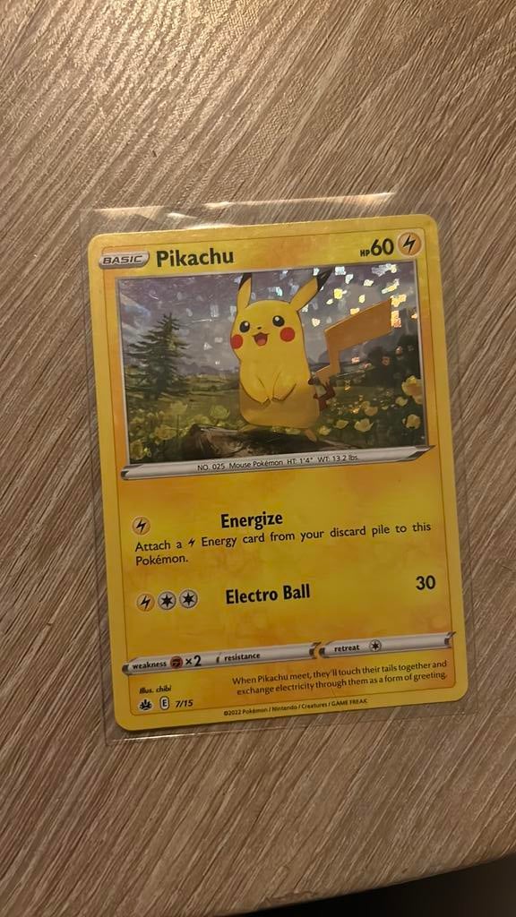 Pikachu, Ophalen of Verzenden, Zo goed als nieuw