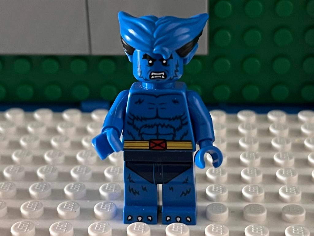 Lego minifiguur beast marvel, Ophalen of Verzenden, Zo goed als nieuw