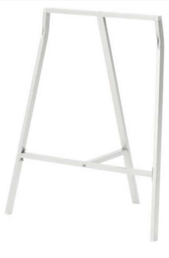 Ikea Ierberg bureaupoot schragen, Ophalen of Verzenden, Zo goed als nieuw, Rechthoekig, 50 tot 100 cm