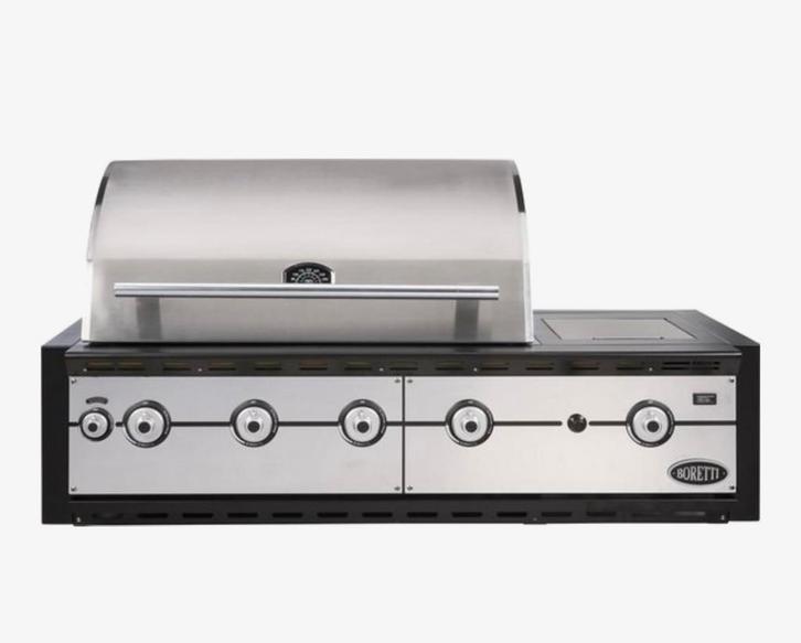 Boretti Ligorio Top gas barbecue, Tuin en Terras, Gasbarbecues, Nieuw, Ophalen