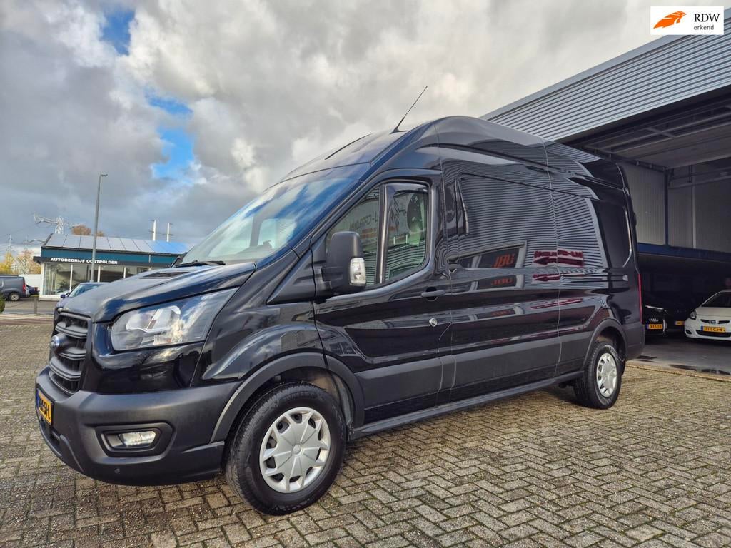Ford Transit 350 2.0 TDCI L3H3 Automaat Trend, Stof, 4 cilinders, Zwart, Bedrijf
