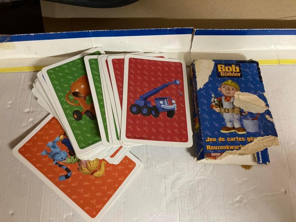 Bob de Bouwer Reuzenkwartet - Ravensburger, Ophalen of Verzenden, Gebruikt