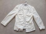 Colbert gebroken wit blazer maat 36 jasje jas kerst jack, Atmosphere, Verzenden, Maat 36 (S), Wit