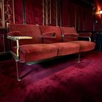 Vintage rode cinemabank / bioscoop zetel, Antiek en Kunst, Ophalen