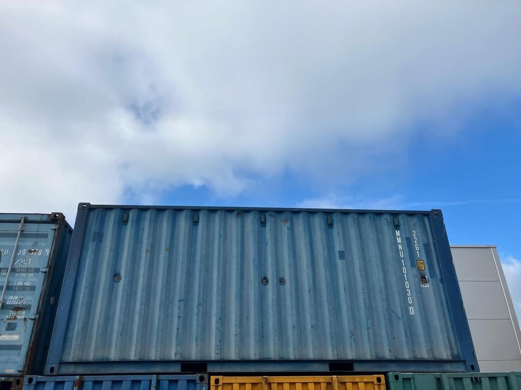 20ft Zeecontainer - Wind- en Waterdicht, Goede Staat, Ophalen