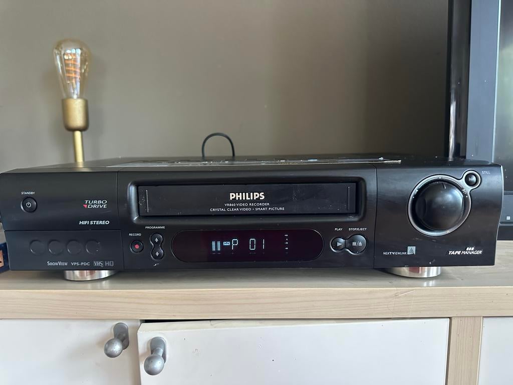 Philips VR860 Videorecorder VHS, Ophalen of Verzenden, Gebruikt, VHS-speler of -recorder