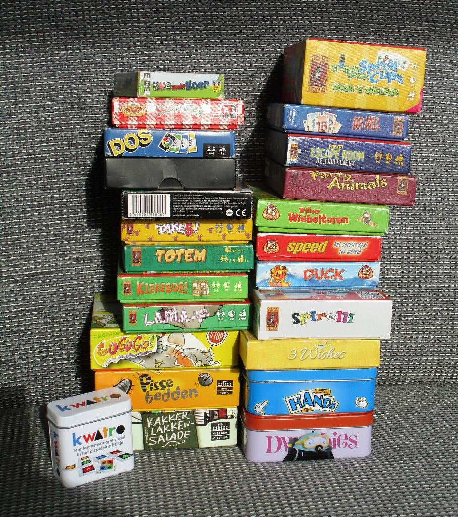 Diverse spelletjes 999 games / White Goblin, Vijf spelers of meer, Ophalen of Verzenden, Gebruikt