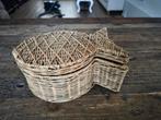 Riviera Maison mandje in vorm van een vis, Ophalen, Zo goed als nieuw, Rond, Riet