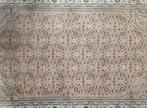 Handgeknoopt oosters wol Herati tapijt pink floral 162x241cm, Gebruikt, Klassiek, Vintage, Perzisch, Crème, 150 tot 200 cm