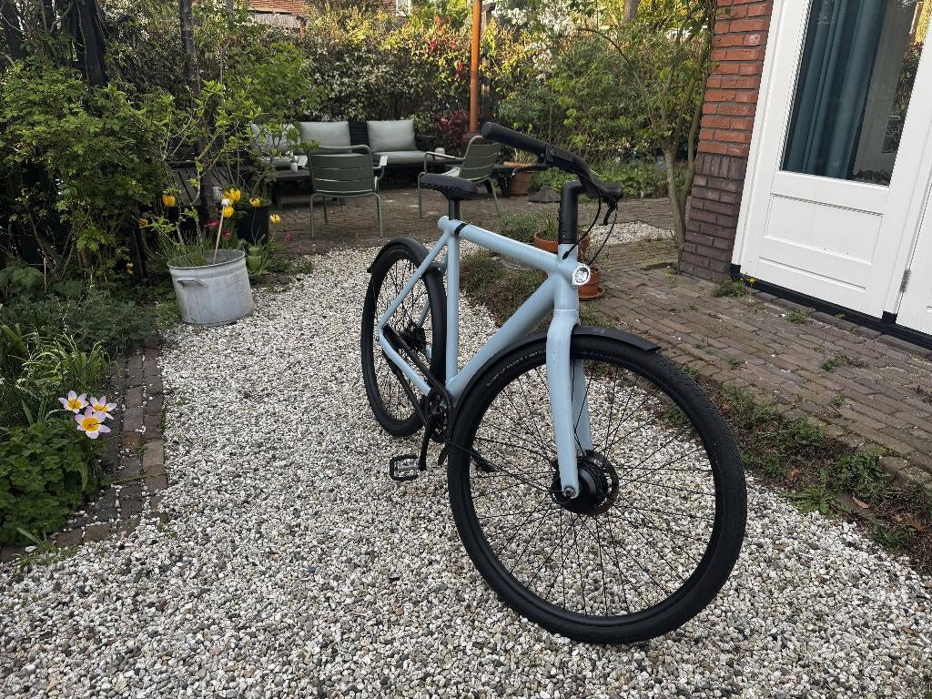 VanMoof S3 – Lichtblauw | Incl. extra’s, Ophalen, Zo goed als nieuw, 59 cm of meer, Vanmoof