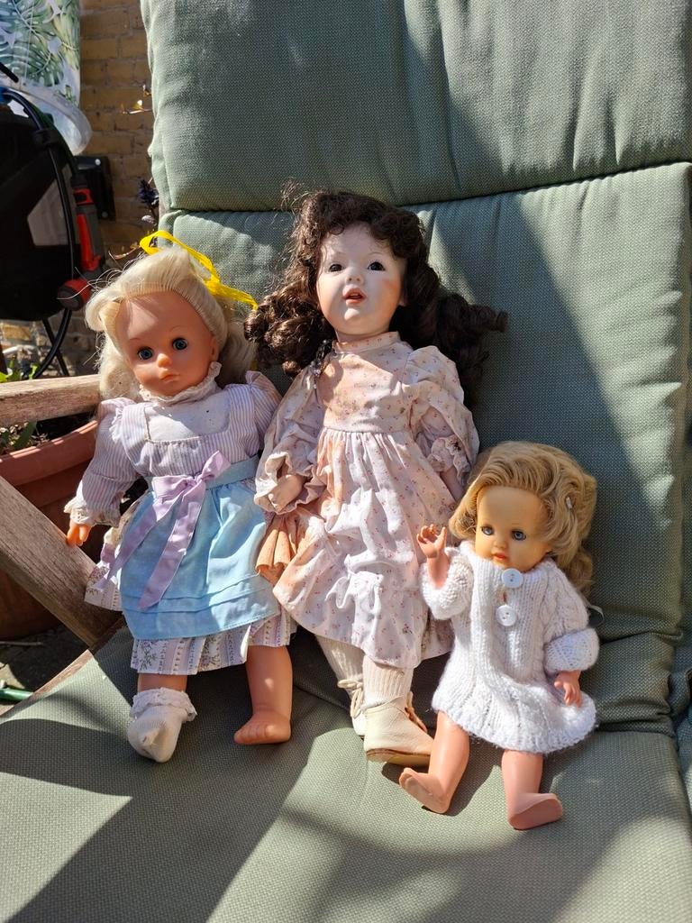 Poppen nemen afscheid, Verzamelen, Poppen, Ophalen of Verzenden, Gebruikt, Pop