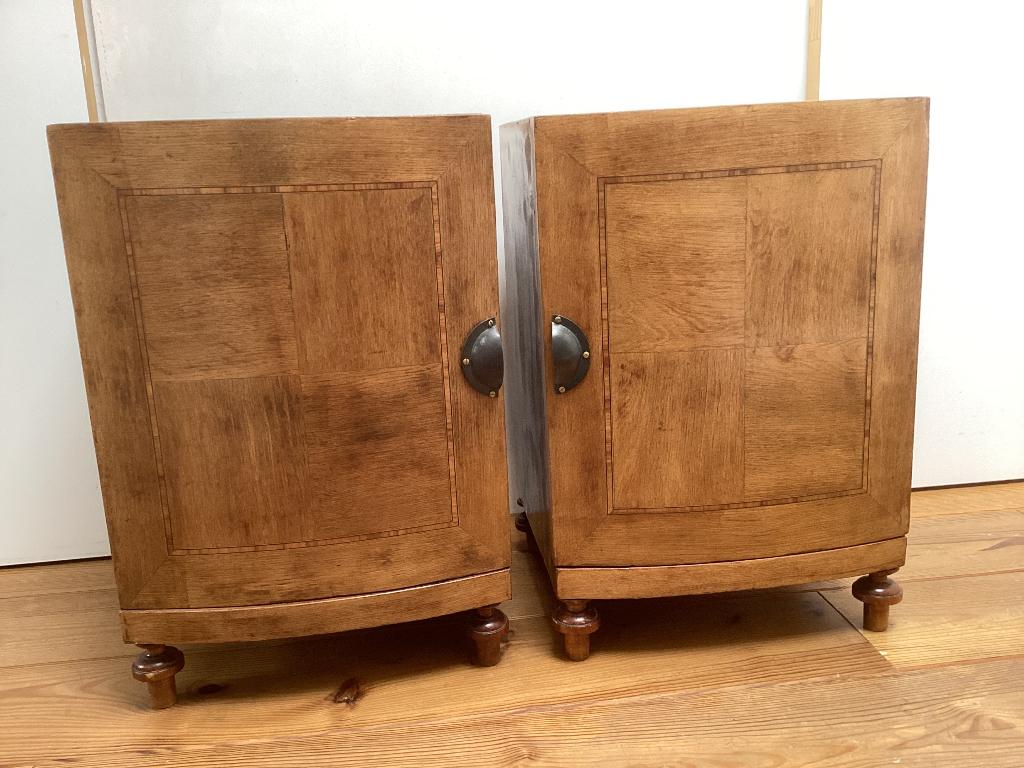 Set nachtkastjes klassiek, Huis en Inrichting, Slaapkamer | Nachtkastjes, Ophalen, Gebruikt, Minder dan 45 cm, 55 tot 70 cm