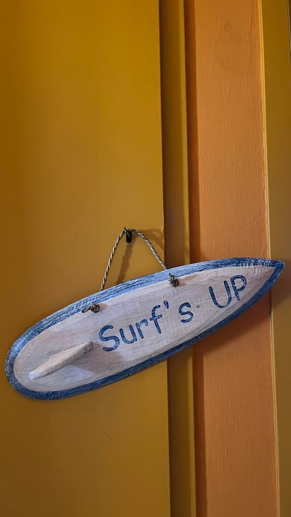 Decoratieve surfplank surfboard surf, Ophalen of Verzenden, Zo goed als nieuw, Wanddecoratie