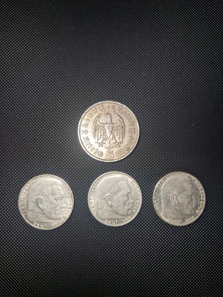 Duits zilver munten, Ophalen of Verzenden, Overige soorten, Duitsland, Overige typen