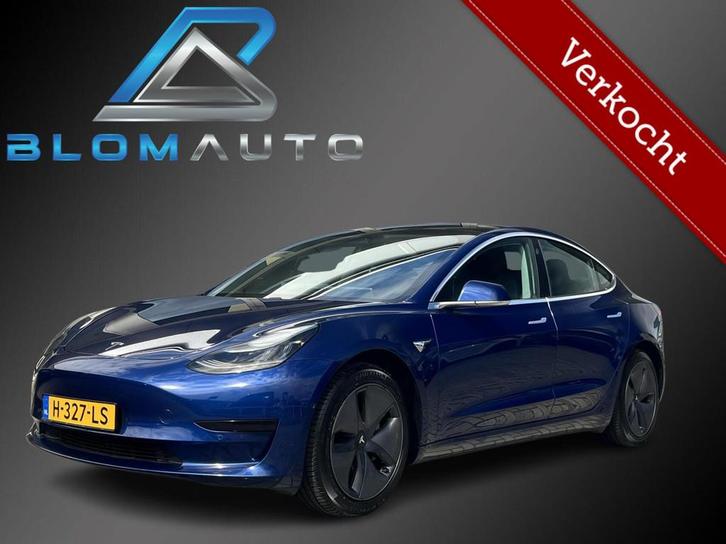 Tesla Model 3 SR RANGE PLUS AUTOPILOT+PANO+MARGE AUTO, Auto's, Tesla, Bedrijf, Te koop, Model 3, ABS, Adaptive Cruise Control