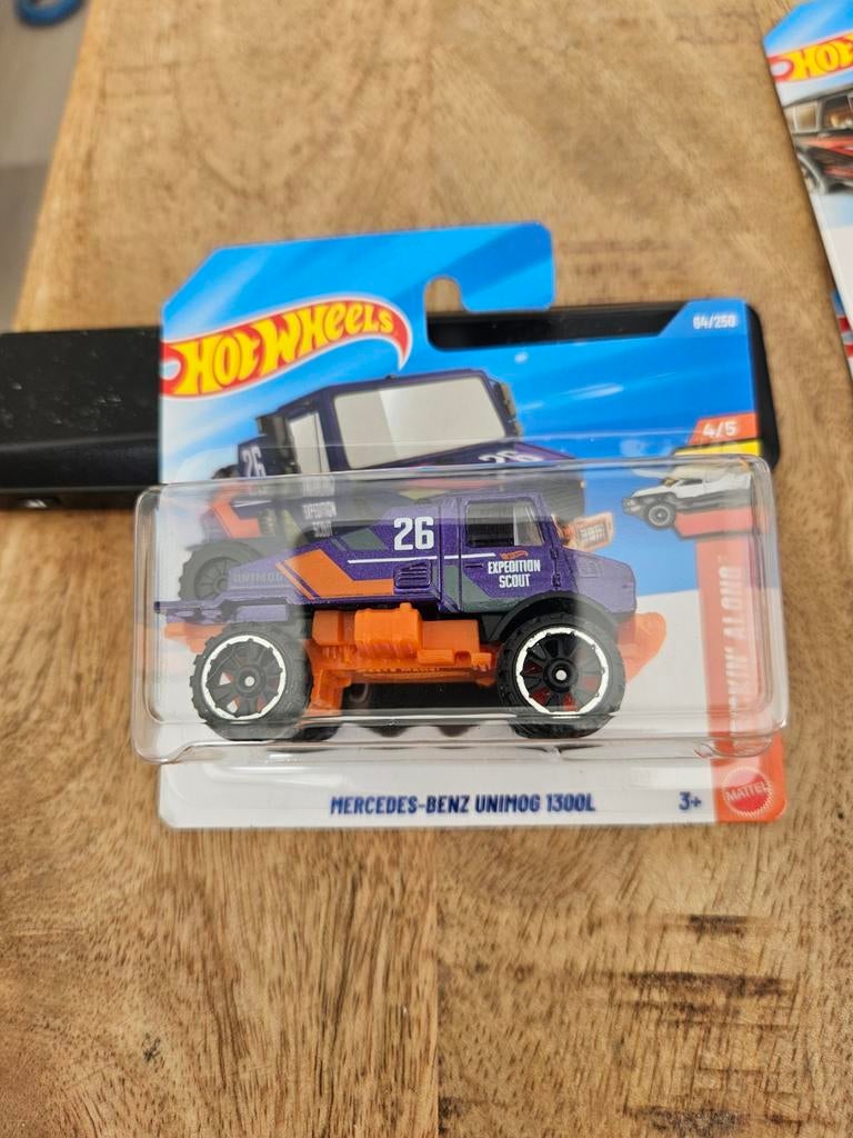 Hotwheels Mercedes-Benz Unimog 1300l nieuw, Ophalen of Verzenden, Nieuw, Auto