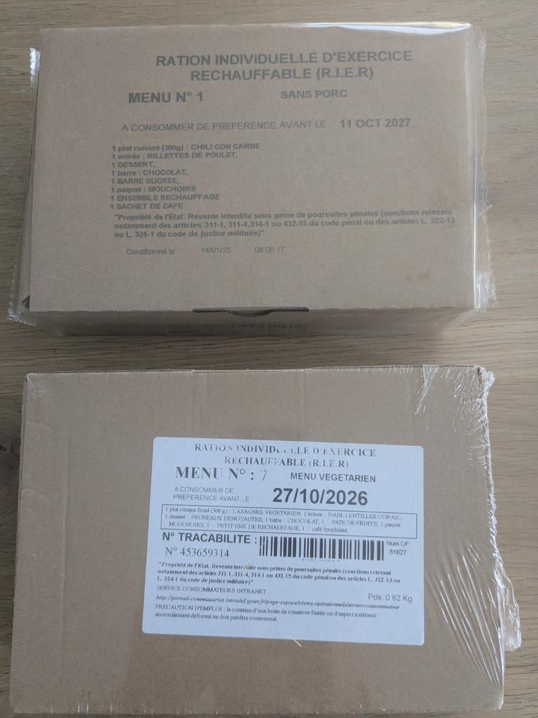 Rantsoen Frans, Ophalen of Verzenden, Landmacht, Overige gebieden, Overige typen