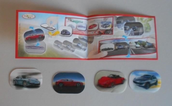 Kindersurprise Ferrero : div Set beweegplaatjes = zie foto's, Ophalen of Verzenden, Zo goed als nieuw, Overige typen