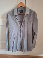 Angelo Litrico Overhemd Maat 42 Slim Fit Grijs, Angelo Litrico, Ophalen of Verzenden, Zo goed als nieuw, Halswijdte 41/42 (L)