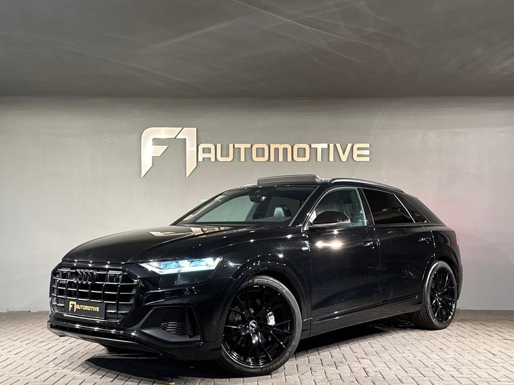 Audi Q8 55 TFSI quattro 3X S Line Pano|RS Seat|B&O|Memory, Auto's, Audi, Automaat, Gebruikt, 2995 cc, Q8
