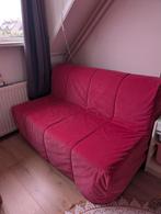 Slaapbank, Ophalen, Zo goed als nieuw, Tweepersoons, 140 cm