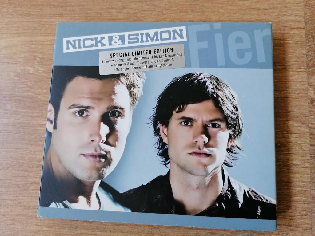 Nick & Simon - Fier (Special Limited Edition CD + DVD), Cd's en Dvd's, Cd's | Nederlandstalig, Zo goed als nieuw, Boxset, Ophalen of Verzenden
