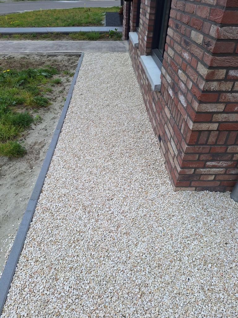 Geel split - 1/4 big bag, Tuin en Terras, Ophalen, Gebruikt, Geel, Split