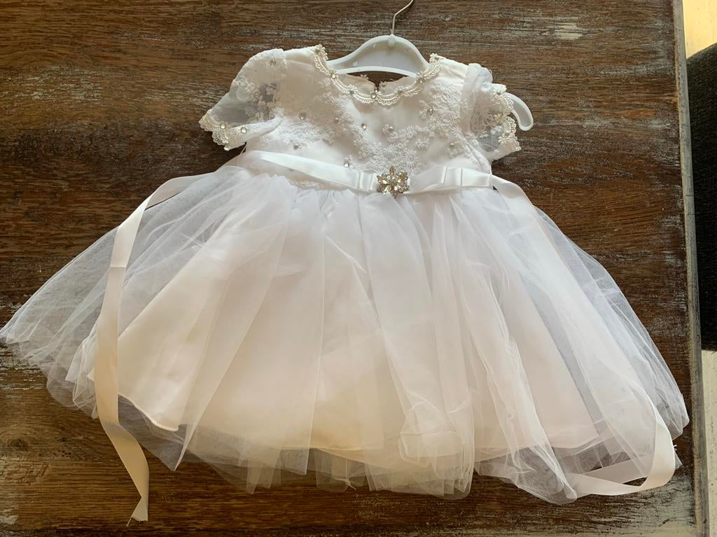 Doop of trouwjurkje baby, Ophalen of Verzenden, Zo goed als nieuw, Meisje