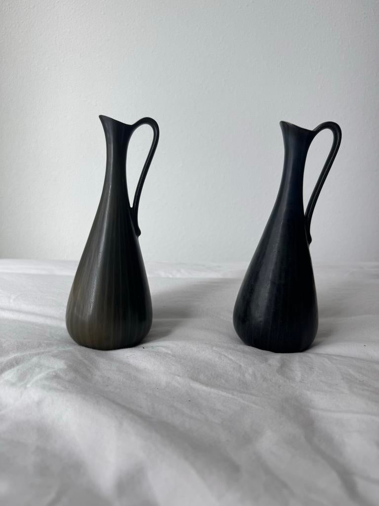 Vintage Zweedse Stoneware kruikjes, Carl-Harry Stålhane, Ophalen