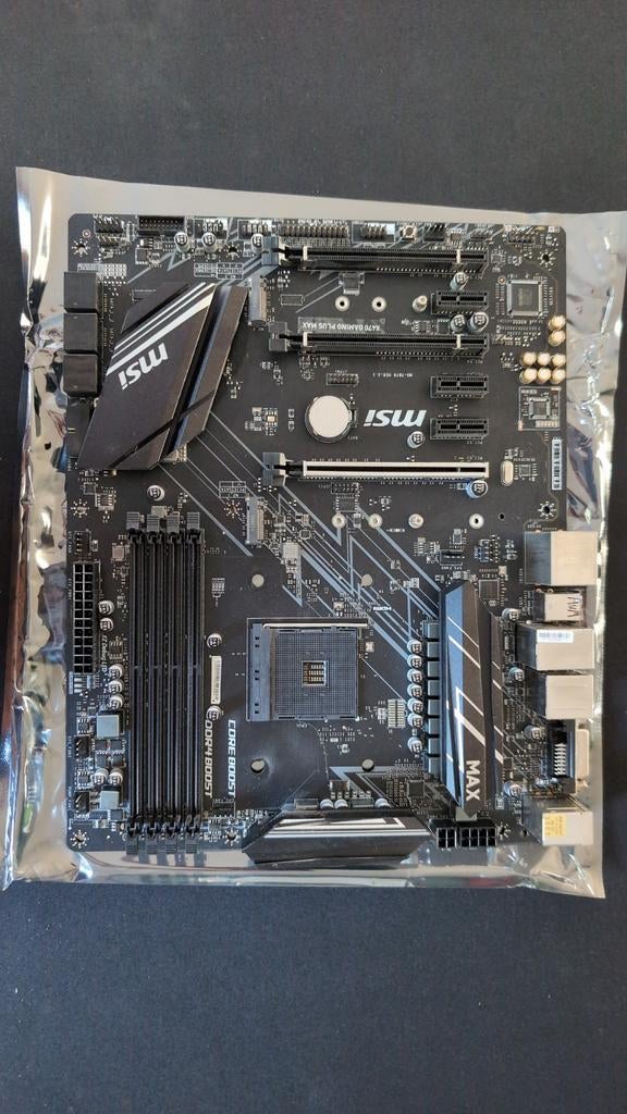 MSI X470 Gaming Plus Max Moederbord - AMD AM4, Computers en Software, Moederborden, DDR4, AM4, Ophalen of Verzenden, Zo goed als nieuw