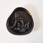 Vintage wandbord hertje bambi schaal fifties jaren 50, Verzenden, Huis en Inrichting