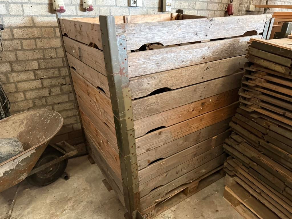 Pallet opzetranden (pallet collars) – grote partij, Ophalen of Verzenden