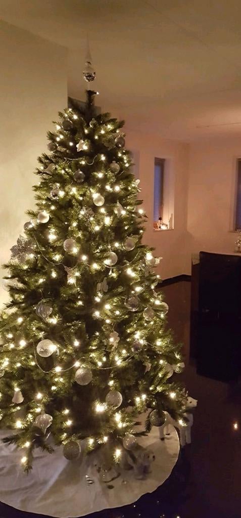 Kunst kerstboom met lampjes Intratuin, Diversen, Ophalen, Zo goed als nieuw
