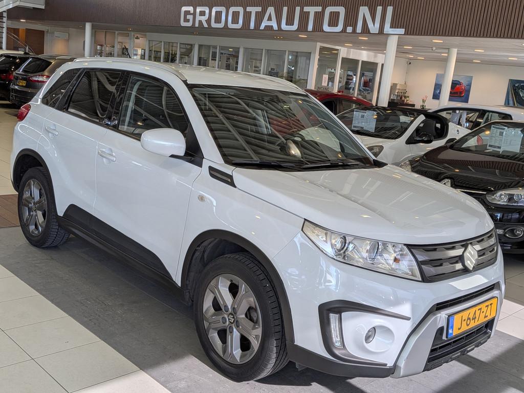 Suzuki Vitara 1.6 Exclusive Airco, Cruise Control, Trekhaak,, Voorwielaandrijving, Stof, Euro 6, 4 cilinders