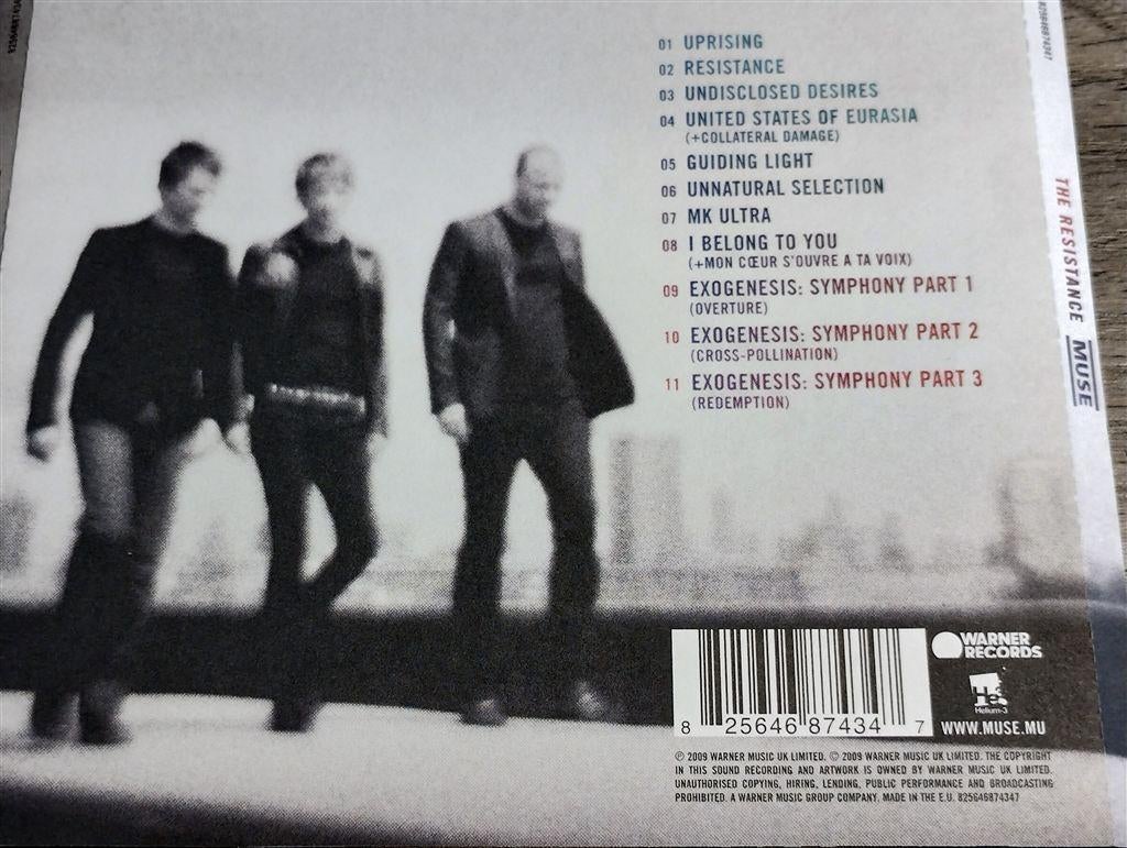 Muse - The Resistance, Ophalen of Verzenden, Zo goed als nieuw, Poprock