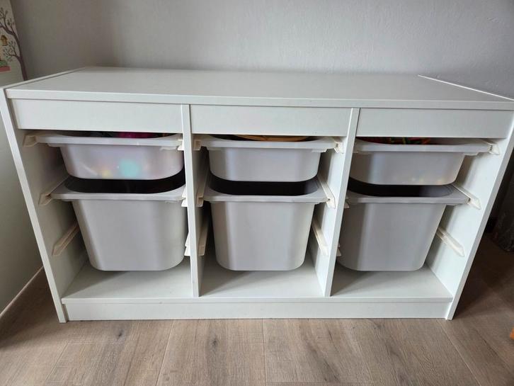 IKEA Trofast opbergcombinatie met lades (2 stuks), Kinderen en Baby's, Kinderkamer | Overige Meubels, Zo goed als nieuw, Kast