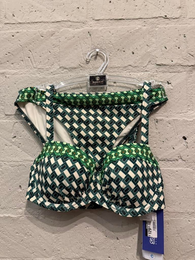 Sunflair bikini 75C/ 38C slip 38 NIEUW!! Nu €40,-, Ophalen of Verzenden, Nieuw, Groen, Bikini