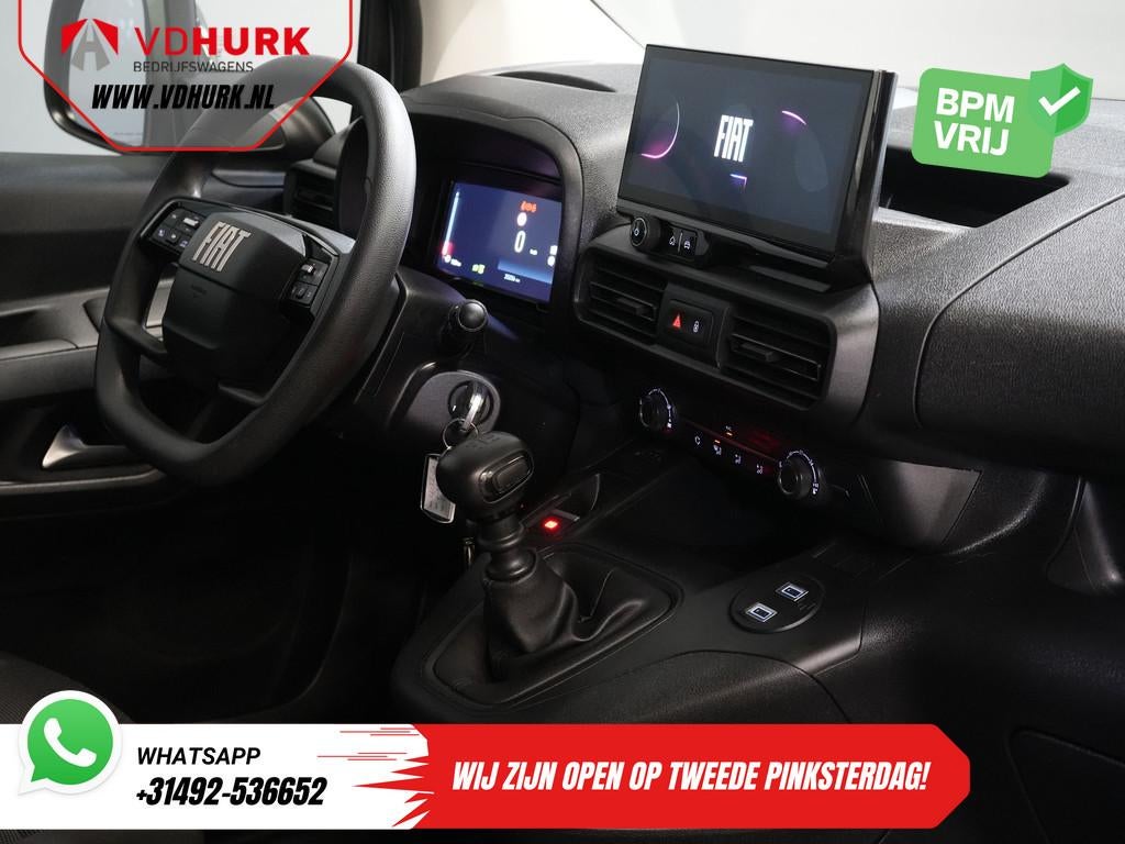 Peugeot Partner (Fiat Doblo) 1.5 HDi 100 pk 3 Pers/ Carplay/, Voorwielaandrijving, Stof, Gebruikt, 4 cilinders
