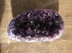 Amethist cluster (2) 6,6 kg, 26x17x10 diep paars, Ophalen of Verzenden, Mineraal