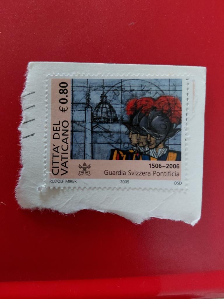 2005 Vaticaan, Verzenden, Overige landen, Gestempeld
